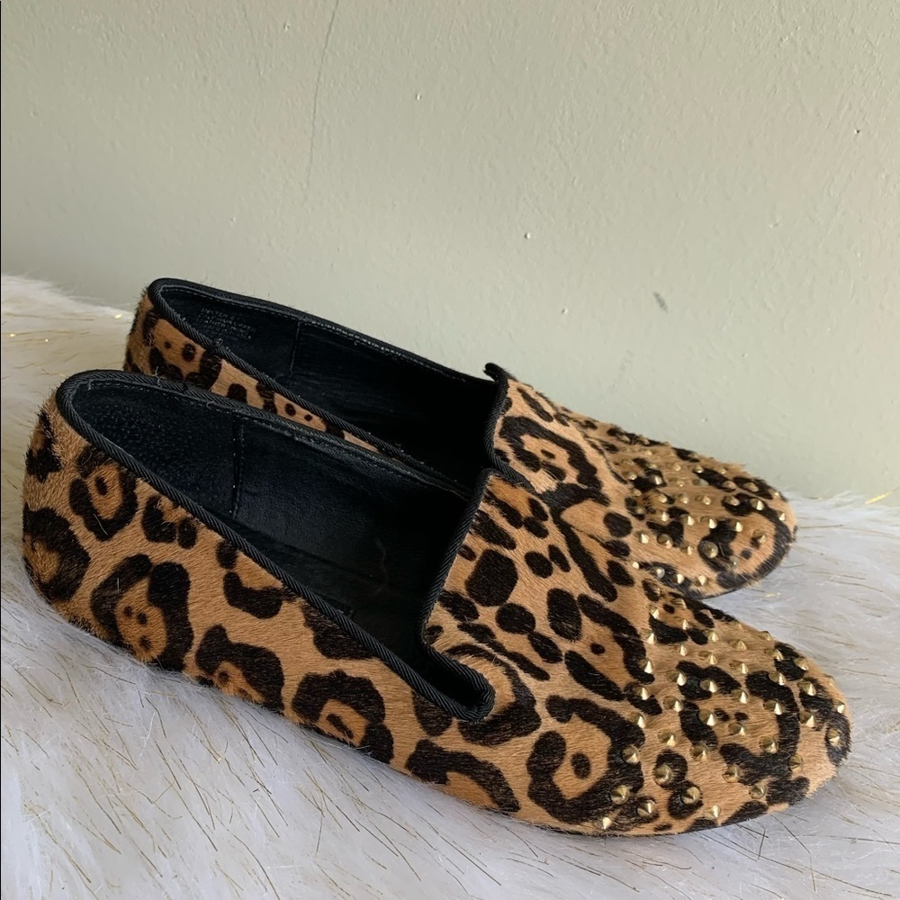 Steven by Steve Madden calf hair flats shoes 6